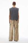 Alexander Wang vintage grey men's muscle tank in cotton jersey