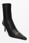 alexander wang viola 65 bootie in capretto black