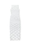 Alexander Wang white bandage gown