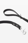 Alexander Wang black 凹槽铆钉宠物狗牵引带