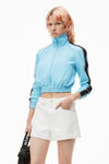 Alexander Wang vintage white shorty high-rise short in denim