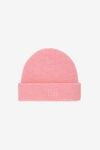 alexander wang logo beanie in compact deboss prism pink