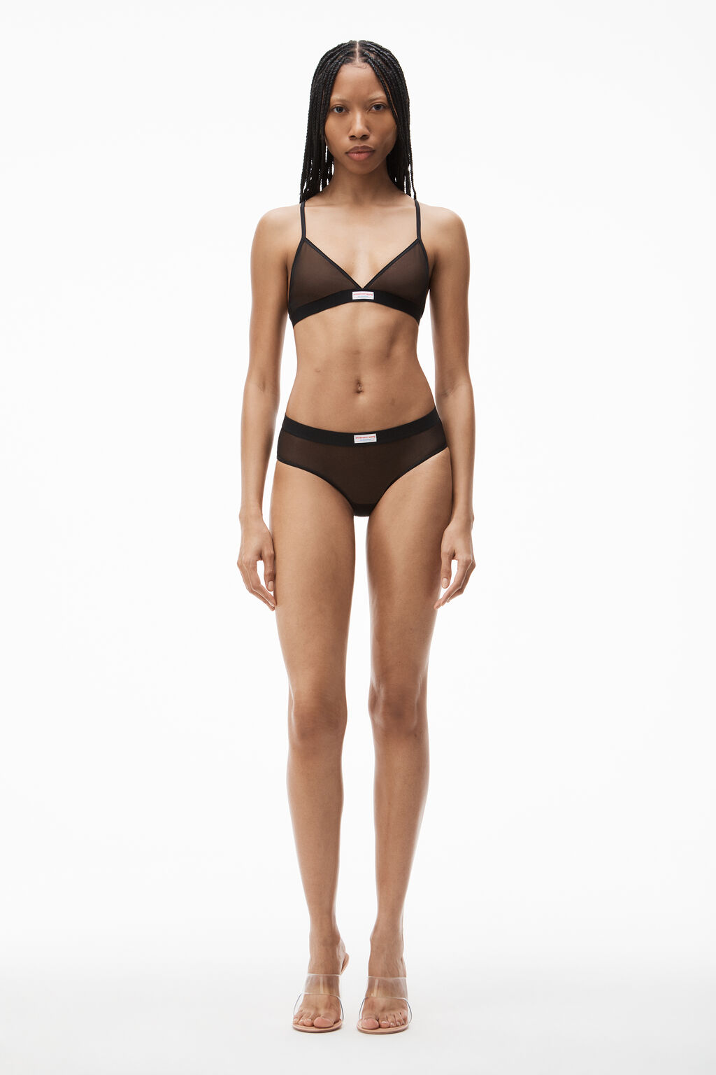 Classic Brief in Fine Mesh in BLACK | <li class=