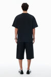 Alexander Wang black 黑色棉质徽标 t 恤