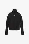 alexander wang ストレッチニット タートルネックトップス black
