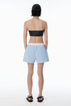 Alexander Wang oxford blue blue organic cotton boxer shorts