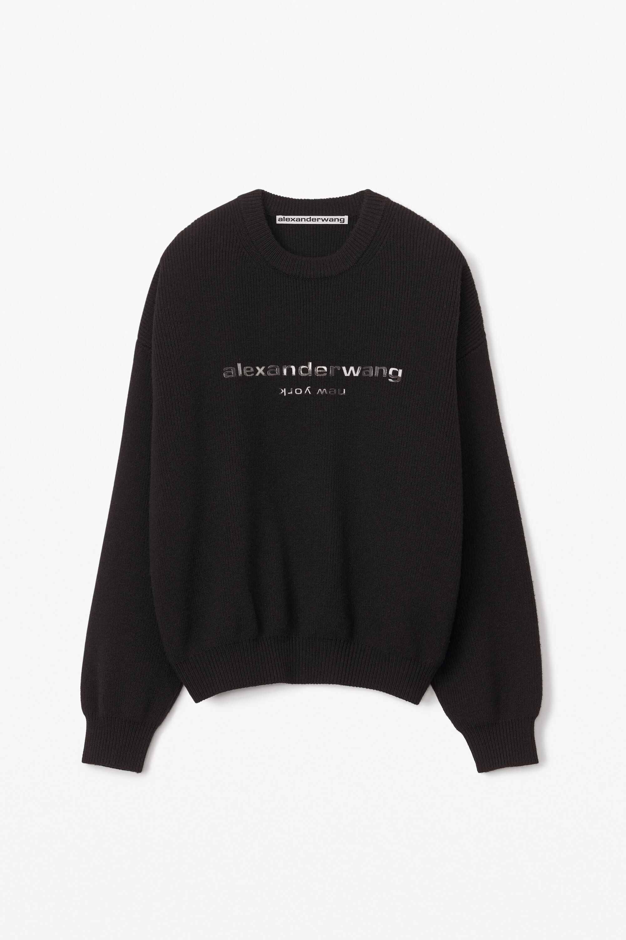 alexanderwang アレキサンダーワング ボイルドウール ロゴ プル 