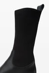 Alexander Wang black detroit sock boot
