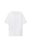 Alexander Wang white 白色棉质徽标 t 恤