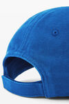 Alexander Wang washed scuba blue blue logo baseball cap