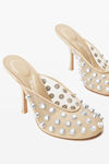 Alexander Wang nude rhodes 105mm sandal