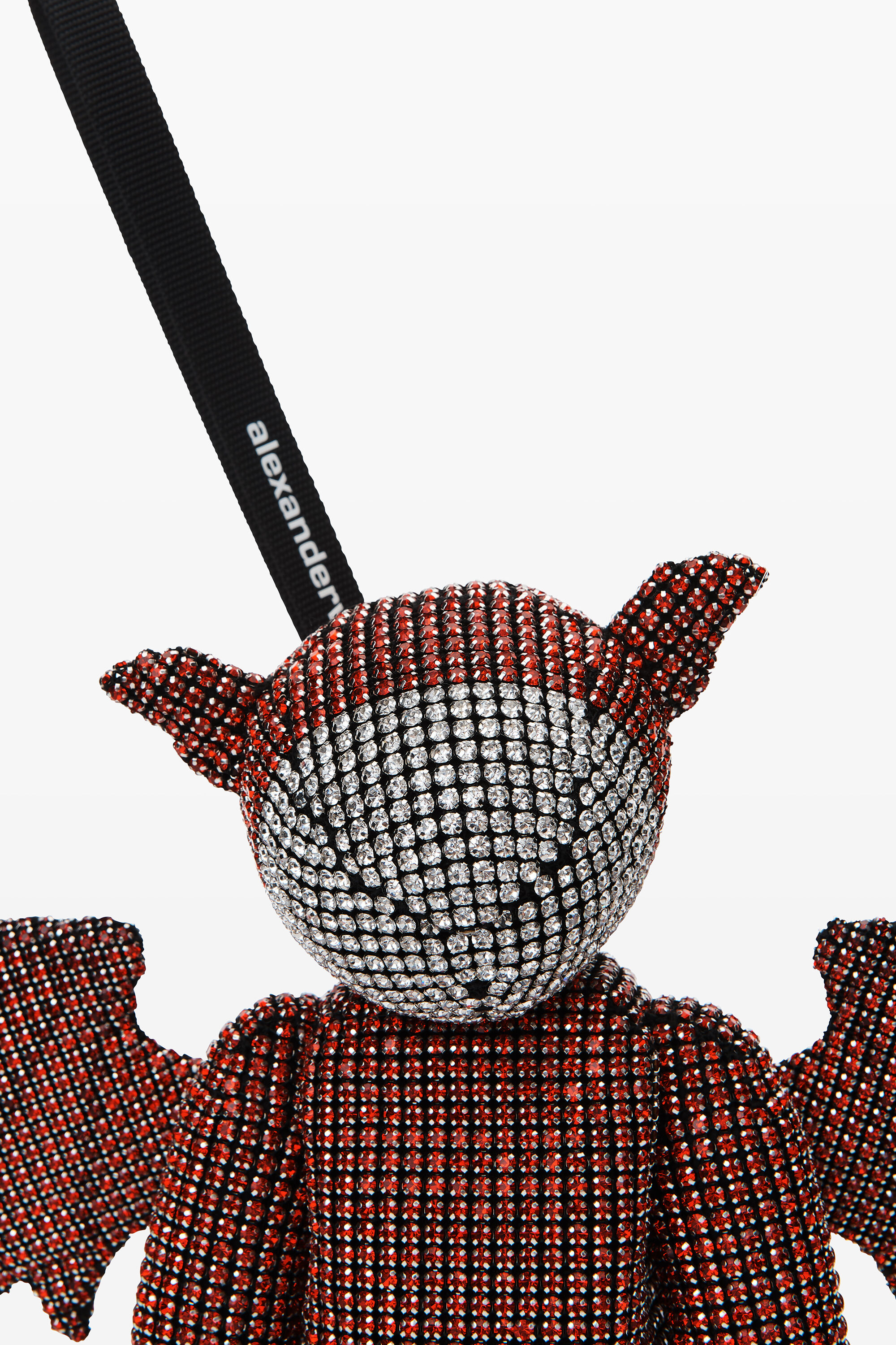 beiress dragon wristlet in crystal mesh