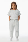 alexander wang essential 平纹针织布短袖 t 恤 light heather grey