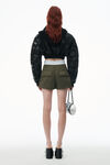 Alexander Wang army green ハイウエスト カーゴ レイヴショーツ