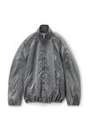 Alexander Wang black oversized piped track jacket