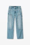 alexander wang デニム ez スラウチーカーペンタージーンズ classic light indigo