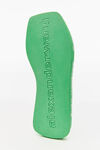 alexander wang aw flip flop in nylon island green