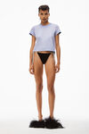 alexander wang puff logo shrunk tee in cotton jersey easter egg