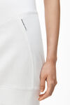 alexander wang 日式平纹针织塑形半裙 white