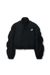Alexander Wang black black oversized track jacket