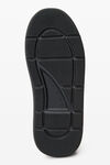 Alexander Wang grey aged sneaker aus wildleder mit schaumdruck und hotfix-strass