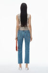 Alexander Wang vintage light indigo og high-rise stovepipe jeans