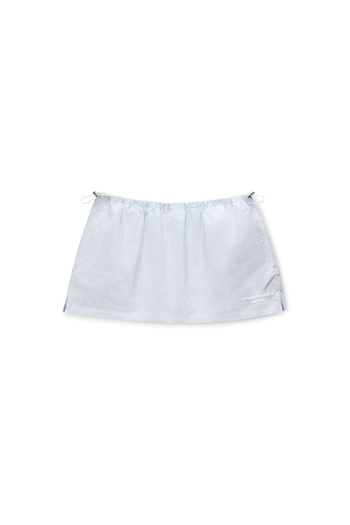 Alexander Wang Bungee Mid-rise Mini Skort In Multi