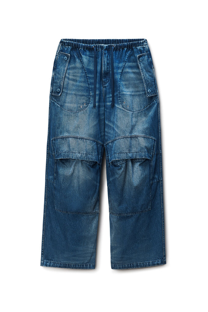 Alexander Wang Oversized Low-rise Cargo Jeans