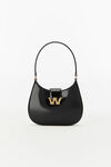 alexander wang w legacy 皮革小号流浪包 black