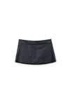 Alexander Wang grey 羊毛马海毛水晶烫钻裤裙