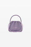 alexander wang ryan small bag in metallic rib knit unicorn