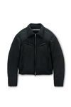 Black Essential Puffer Jacket