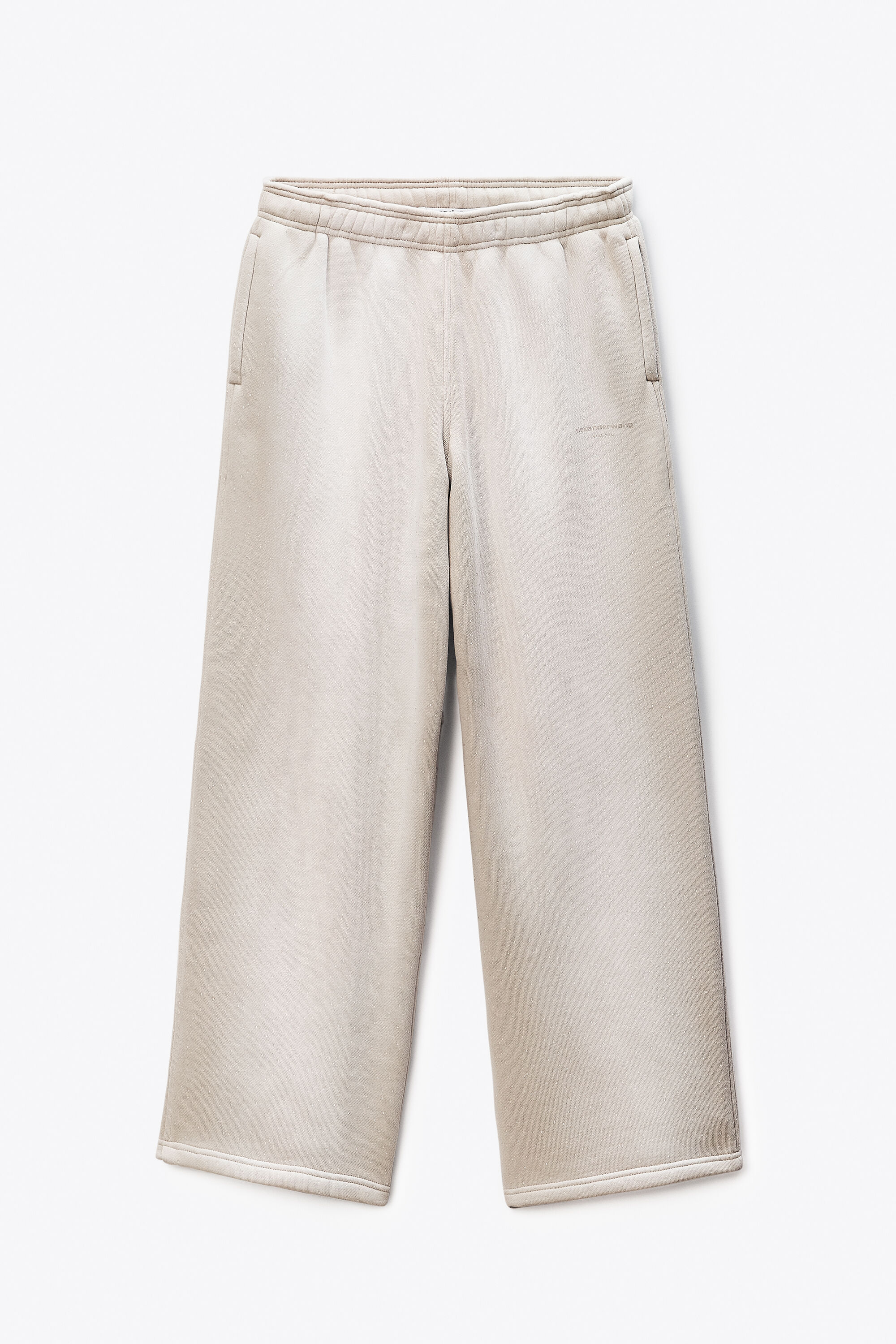 Designer High Waisted Sweatpants | Terry Sweatpants