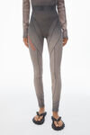 Alexander Wang washed cedar blade logo legging