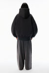 Alexander Wang black black hoodie puffer jacket