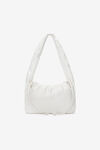 alexander wang ryan puff small bag in buttery leather white