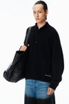 Alexander Wang black 高领亨利衫