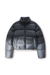 Alexander Wang silver/black 反光渐变色羽绒服