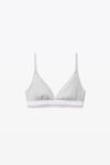 Bralette in Ribbed Cotton Jersey