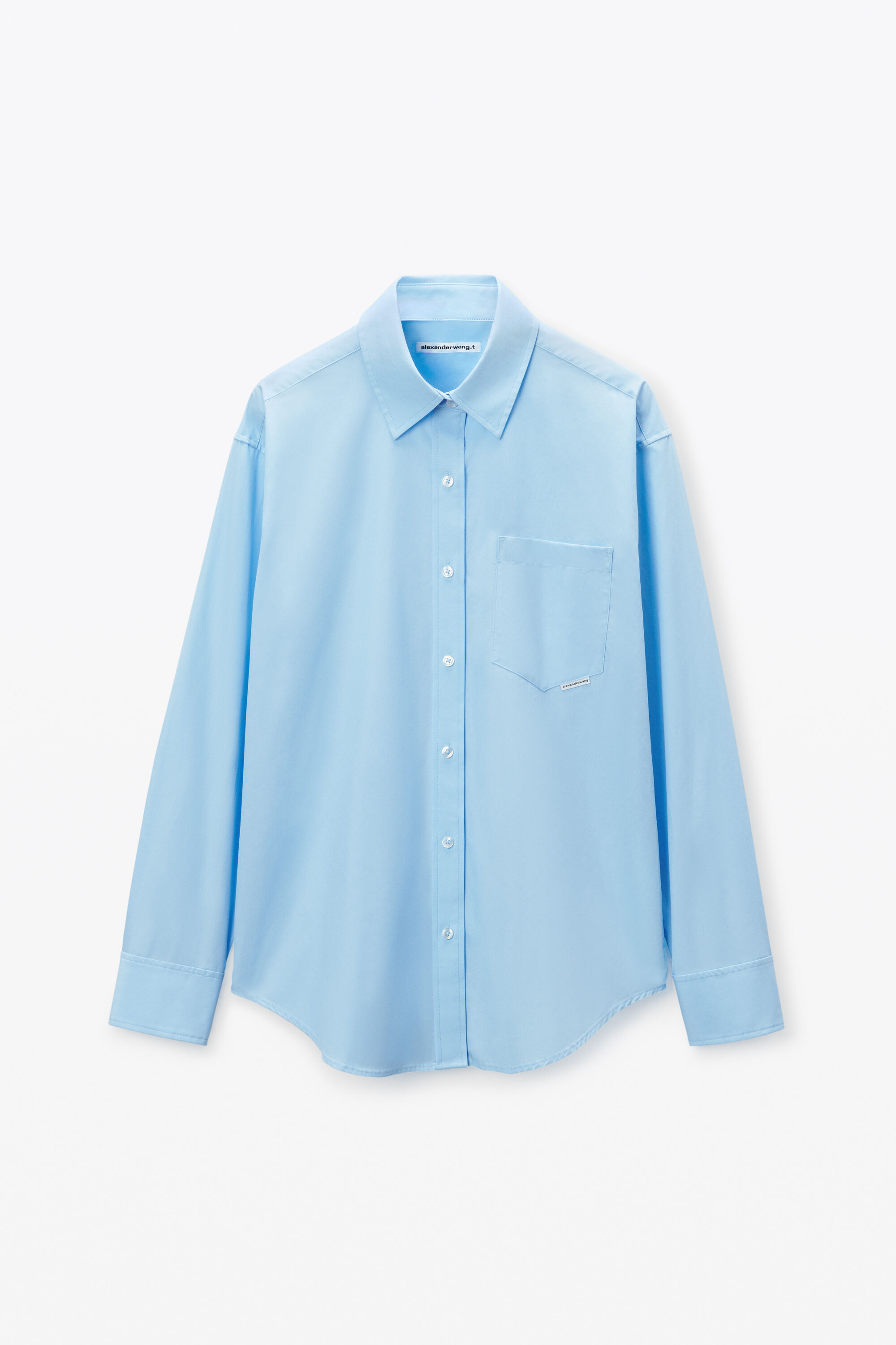 Alexander Wang Boyfriend long-sleeve shirt - Brown