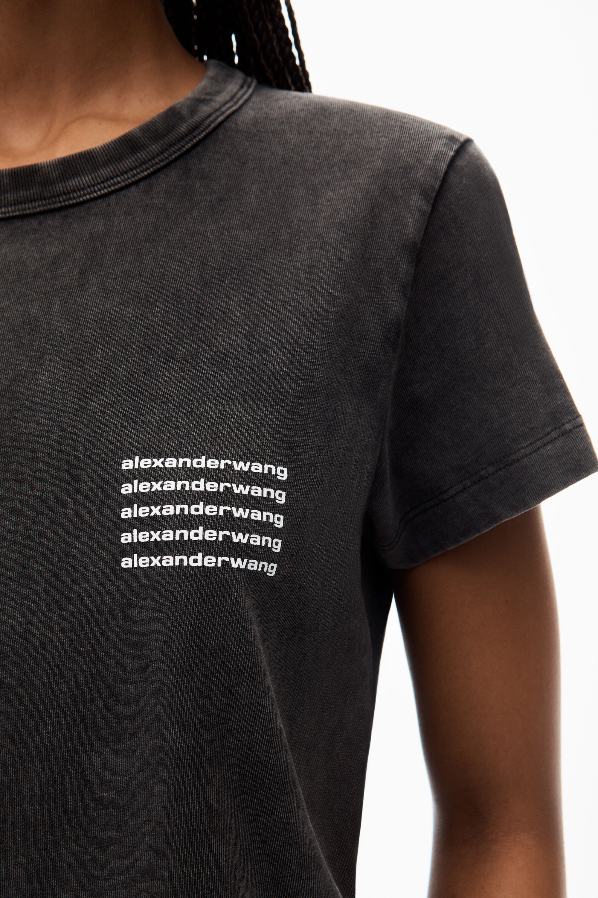 alexanderwang アレキサンダーワング アシッドウォッシュジャージー 