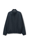 Alexander Wang black black logo track jacket