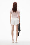 alexander wang 尼龙马拉松短裤 white