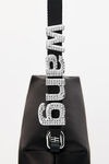 Alexander Wang black heiress 缎面手拿包
