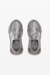 alexander wang aw vortex mule in lycra grey
