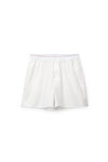 Alexander Wang white boxershorts aus baumwolle