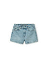 SHORTY SHORTS AUS DENIM MIT HOHEM BUND