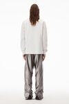 alexander wang long sleeve tune in tee gunsmoke