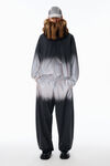 Alexander Wang silver/black veste de survêtement réfléchissante