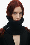 alexander wang wool neckwarmer black